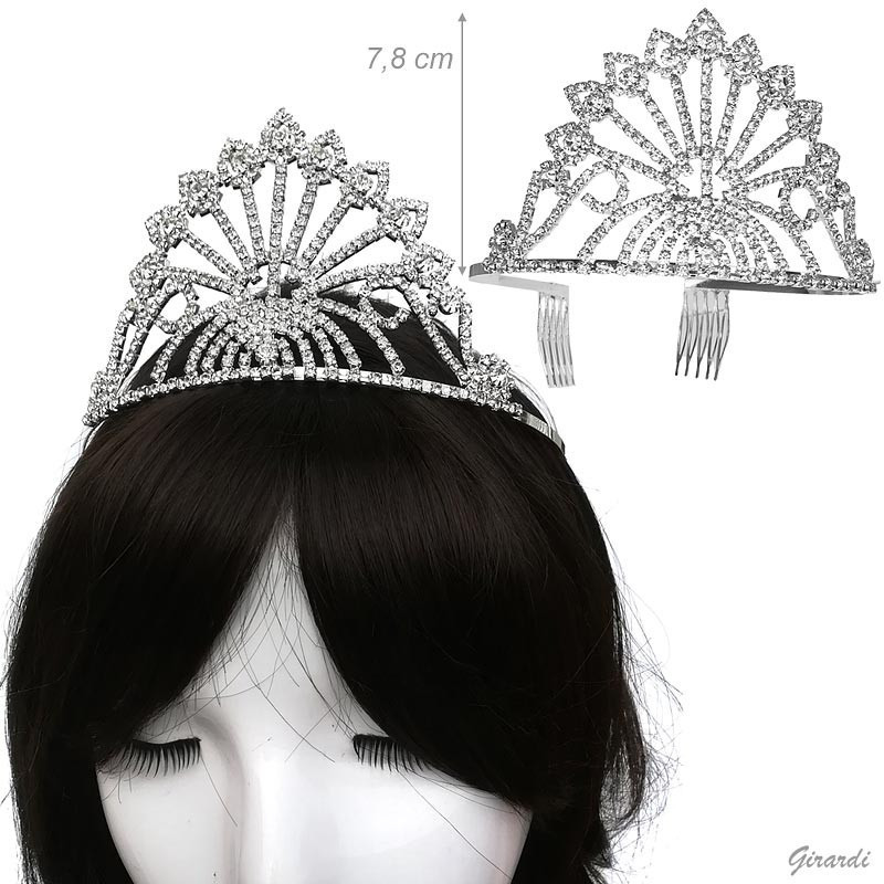 Tiara para moño de ballet