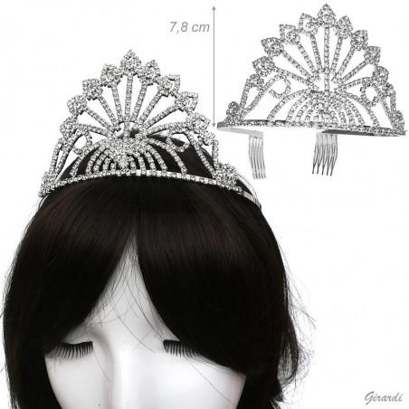 Tiara para moño de ballet