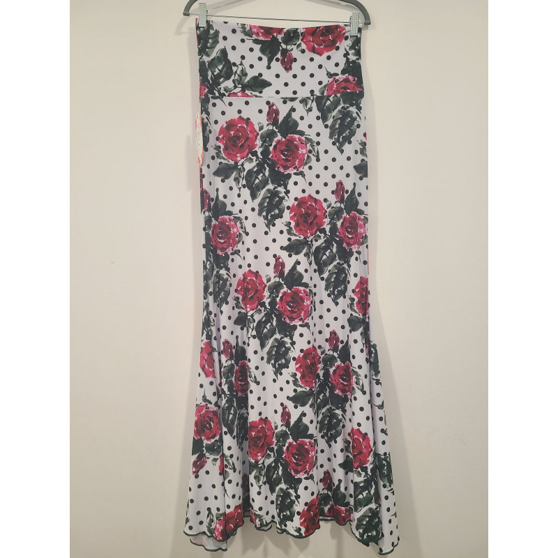 Falda estampada