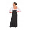 Falda flamenco Negra