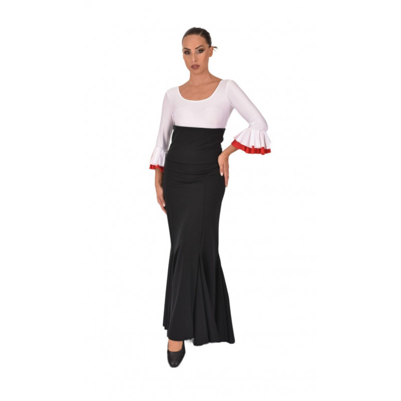 Falda flamenco Negra