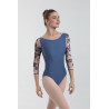 Maillot de Ballet Catalina con Estamapado de Flores