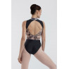 Maillot Coco cuello alto con tul floral estampado y lycra reciclada Intermezzo