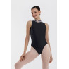 Maillot Coco cuello alto con tul floral estampado y lycra reciclada Intermezzo