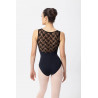 Maillot ballet sin mangas encaje flores Intermezzo