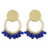 Pendientes flamenco aro bolas