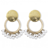 Pendientes flamenco aro bolas