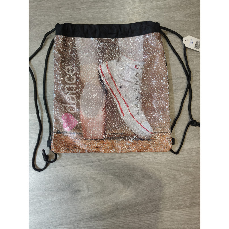 Mochila lentejuelas doble diseño