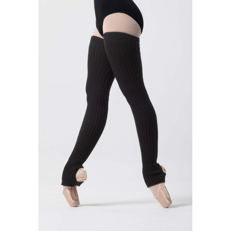 Calentadores largos con agujero