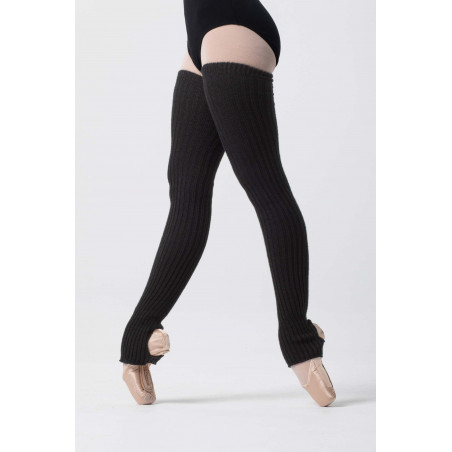 Calentadores largos con agujero