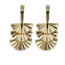 Pendientes abanicos