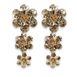 Pendientes flores