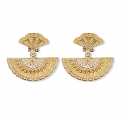 Pendientes abanicos
