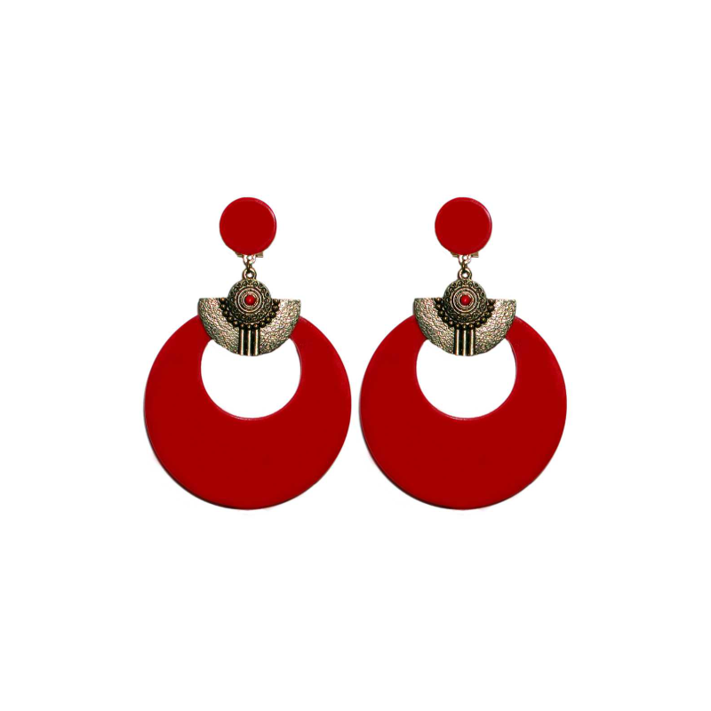 Pendiente flamenca
