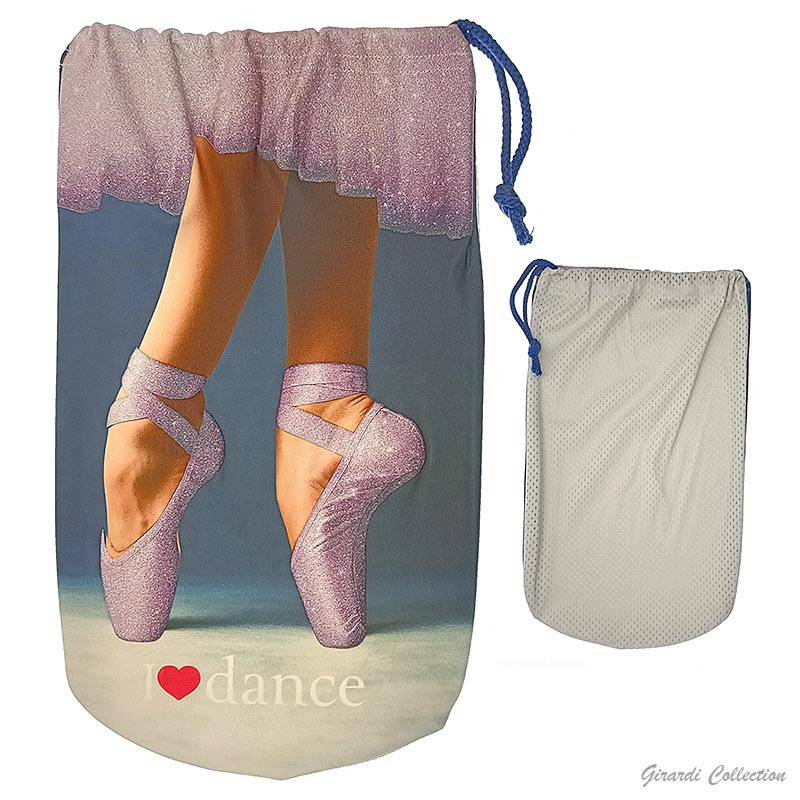 Bolsa zapatillas glitter