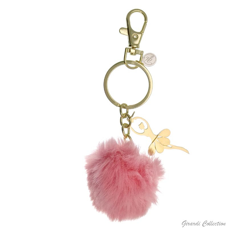Llavero pompón