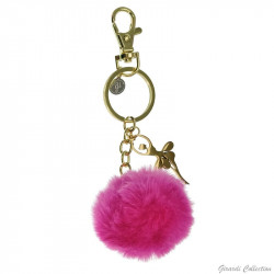 Llavero pompón