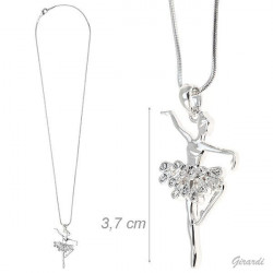 Collar bailarina brillante