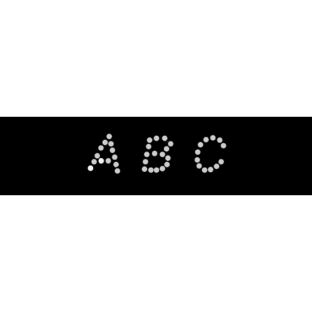 Letras strass