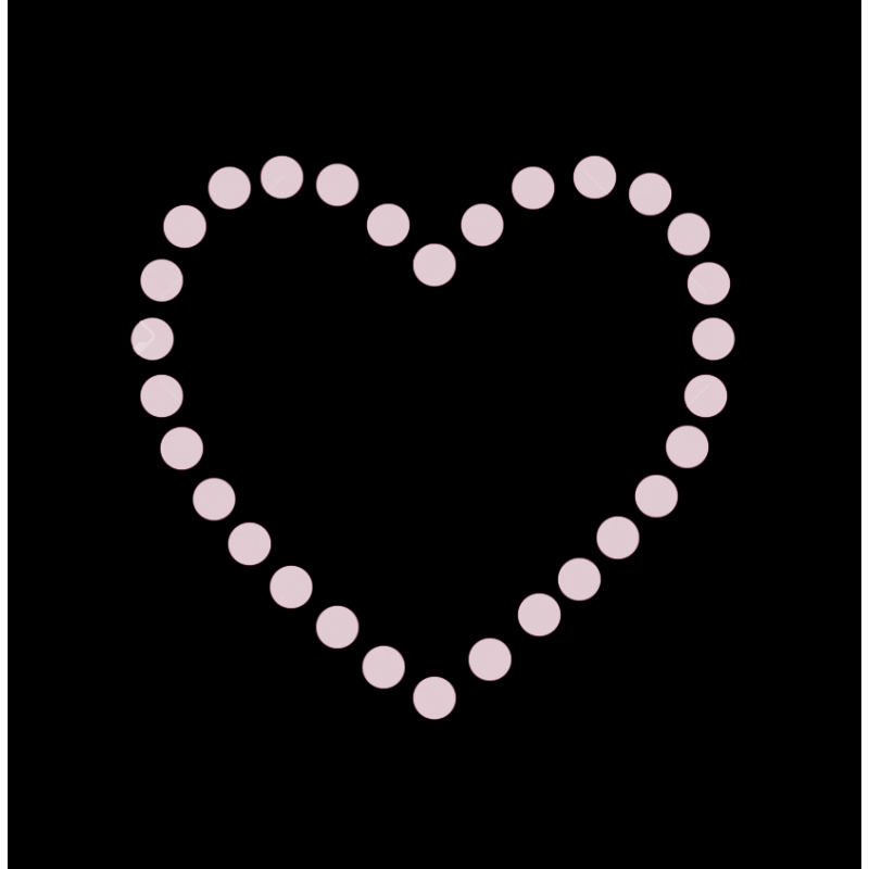Corazón Strass