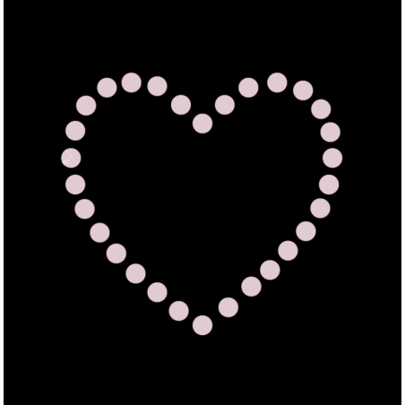 Corazón Strass