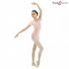 Maillot de ballet manga corta