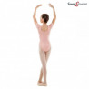 Maillot de ballet manga corta