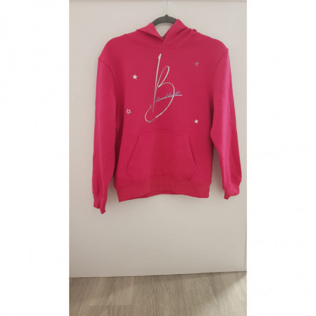 Sudadera diseño rosa
