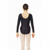 Maillot ballet básico lycra manga larga