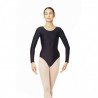 Maillot ballet básico lycra manga larga
