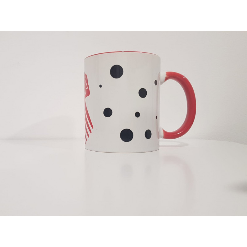 Taza diseño flamenca