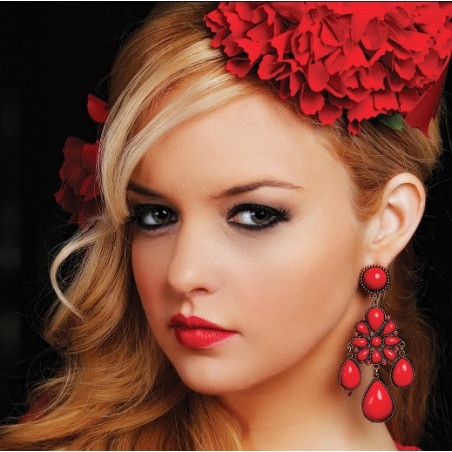 Pendiente flamenca