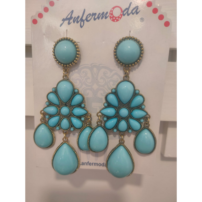 Pendiente flamenca